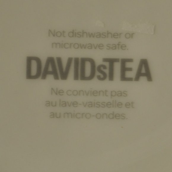 16 oz David's Tea holiday reindeer mug (w887) - Picture 10 of 10